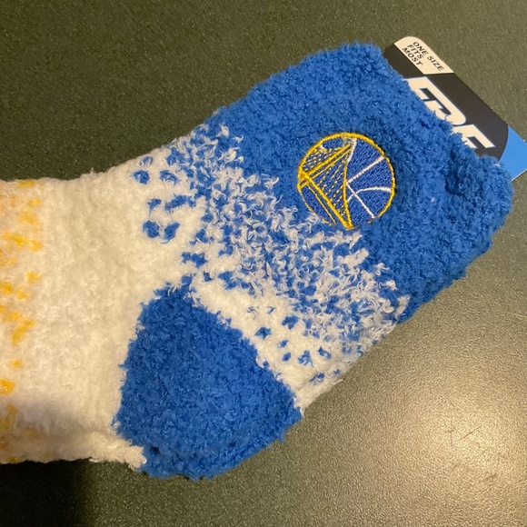 Golden State Warriors FBF Originals Women’s Socks NBA Fan Soft NWT One Size - Picture 3 of 7